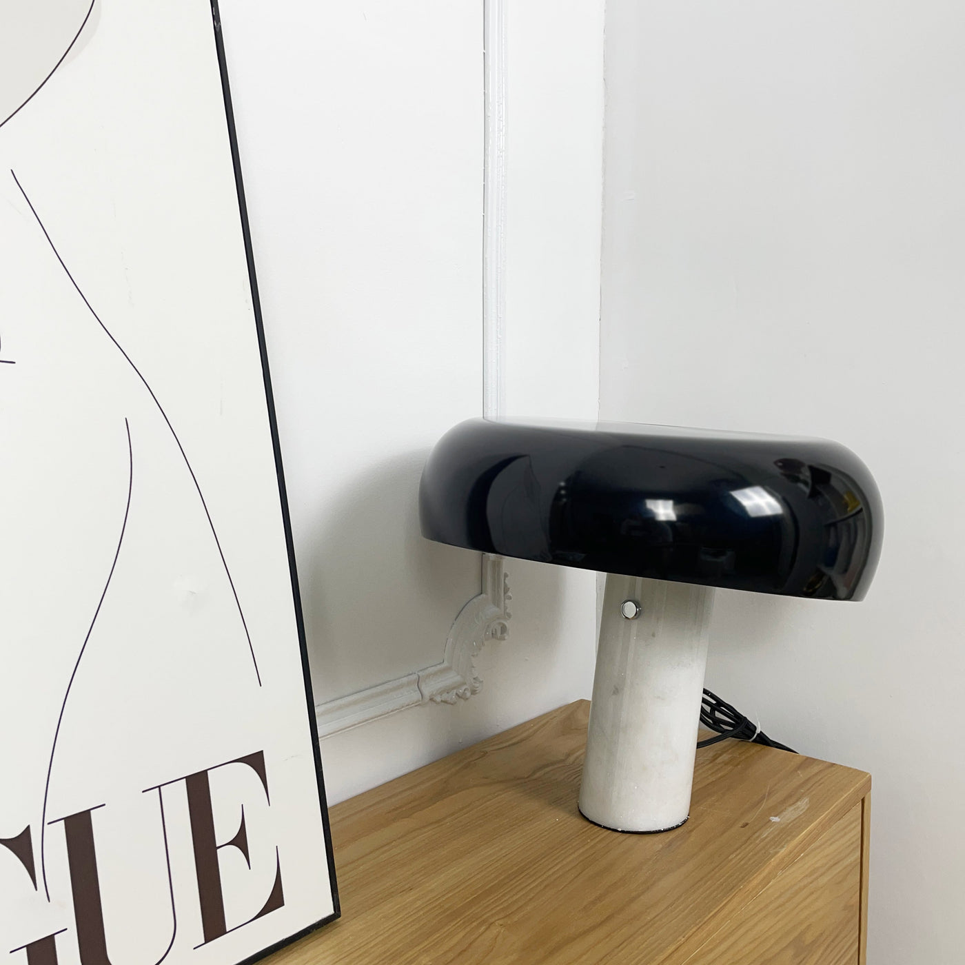 Delira Tafellamp Marmer Metalen Kap