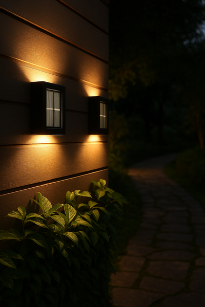 Delira Solar Wandlamp Buiten Warm Licht