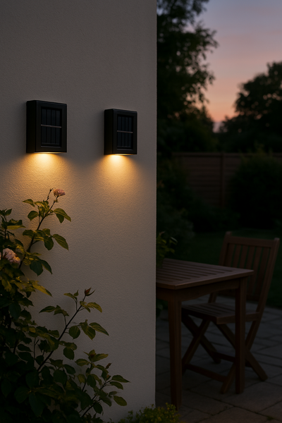 Delira Solar Wandlamp Buiten Warm Licht