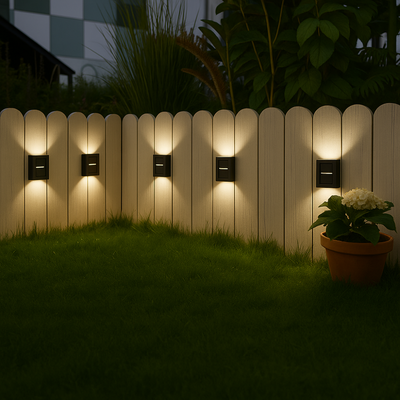 Delira Solar Wandlamp Buiten Warm Licht