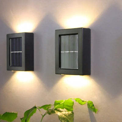 Delira Solar Wandlamp Buiten Warm Licht