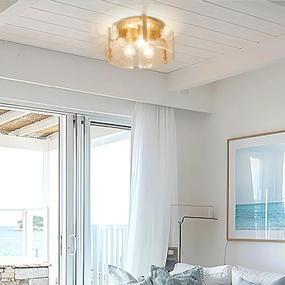 Delira Plafondlamp Glas Watergolf Design