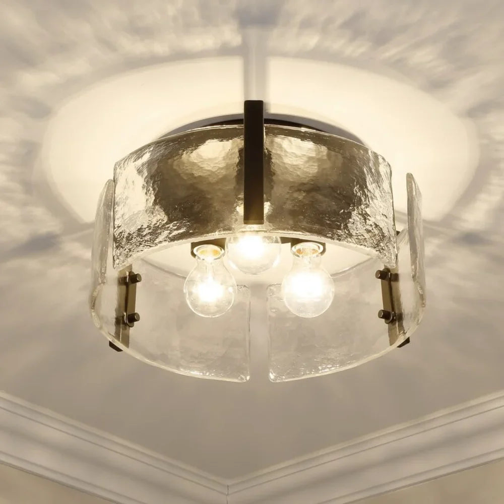 Delira Plafondlamp Glas Watergolf Design