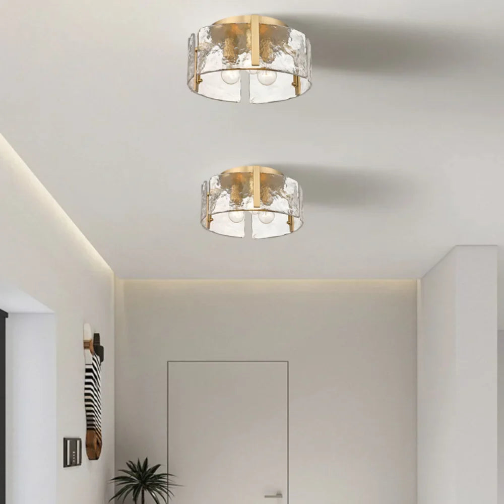 Delira Plafondlamp Glas Watergolf Design