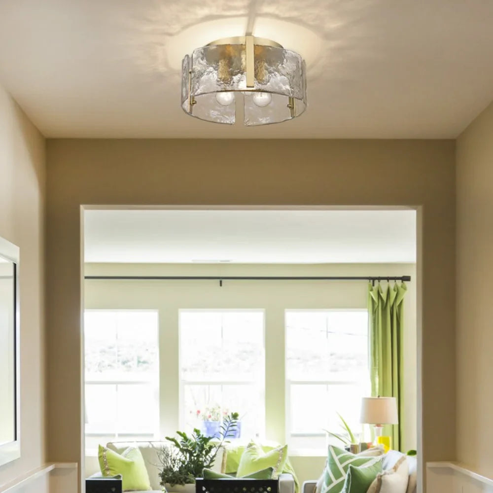 Delira Plafondlamp Glas Watergolf Design