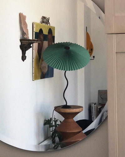 Delira Tafellamp Geplooide Kap Gouden Stijl