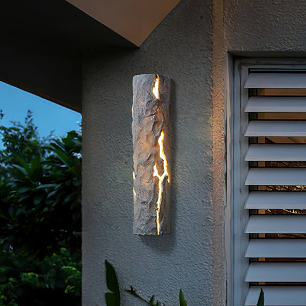 Delira Wandlamp Met Steenstructuur