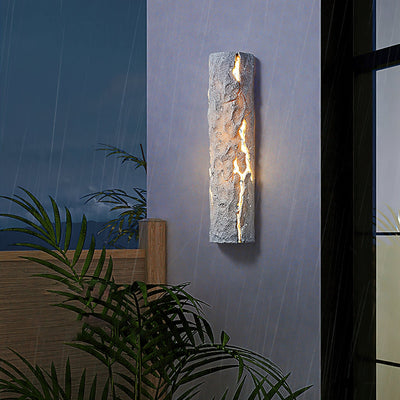 Delira Wandlamp Met Steenstructuur