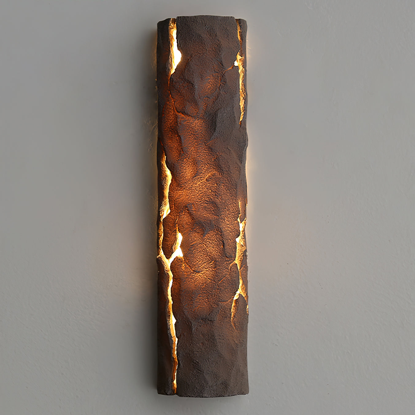 Delira Wandlamp Met Steenstructuur