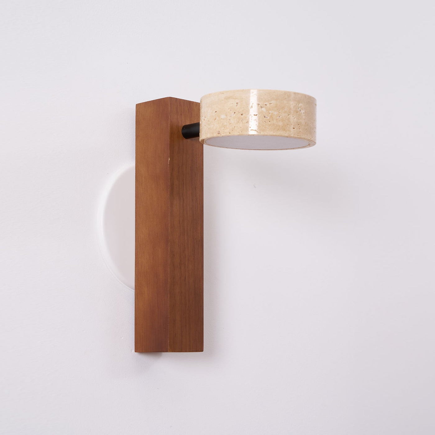 Delira Wandlamp Travertin Houten Design