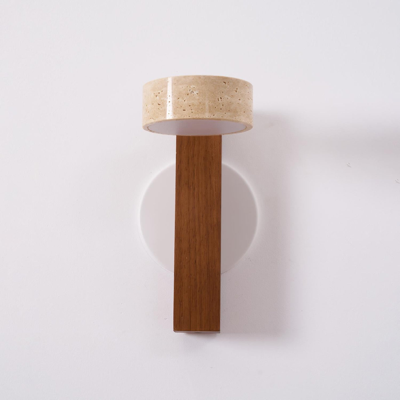 Delira Wandlamp Travertin Houten Design