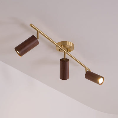 Delira Plafondlamp Verstelbaar Houtdesign