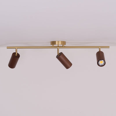 Delira Plafondlamp Verstelbaar Houtdesign