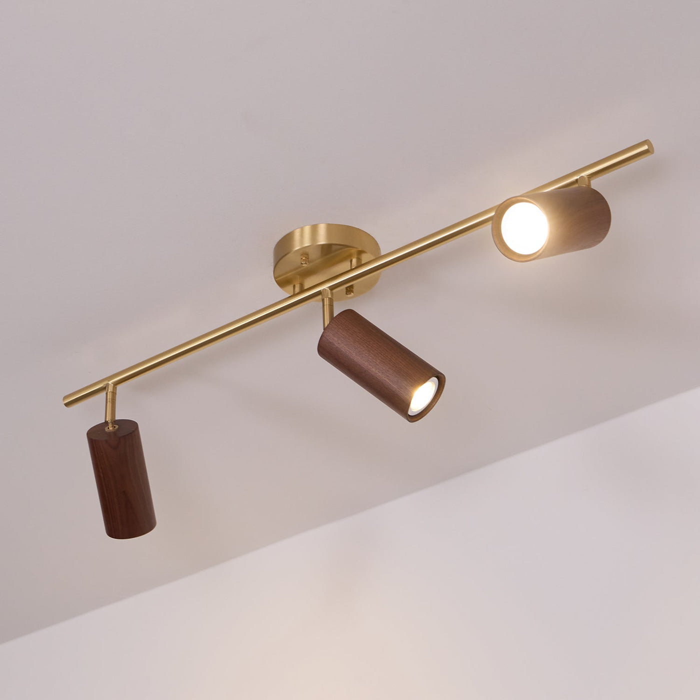 Delira Plafondlamp Verstelbaar Houtdesign