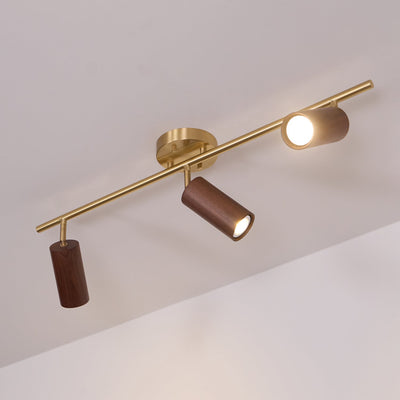 Delira Plafondlamp Verstelbaar Houtdesign
