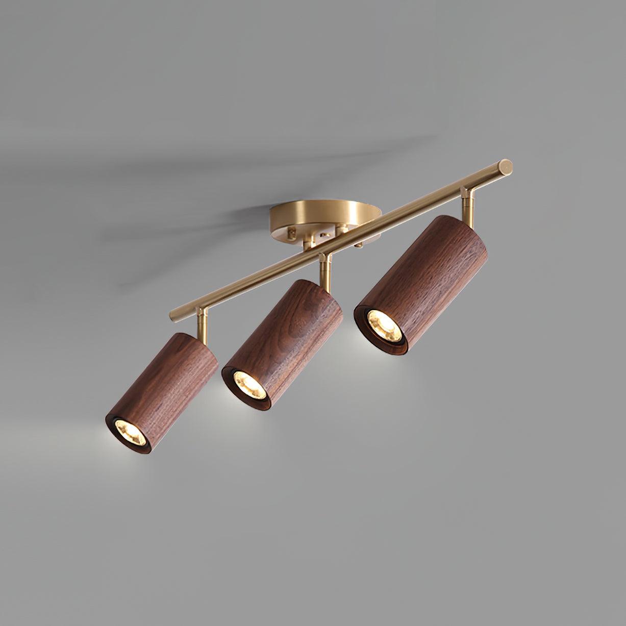 Delira Plafondlamp Verstelbaar Houtdesign