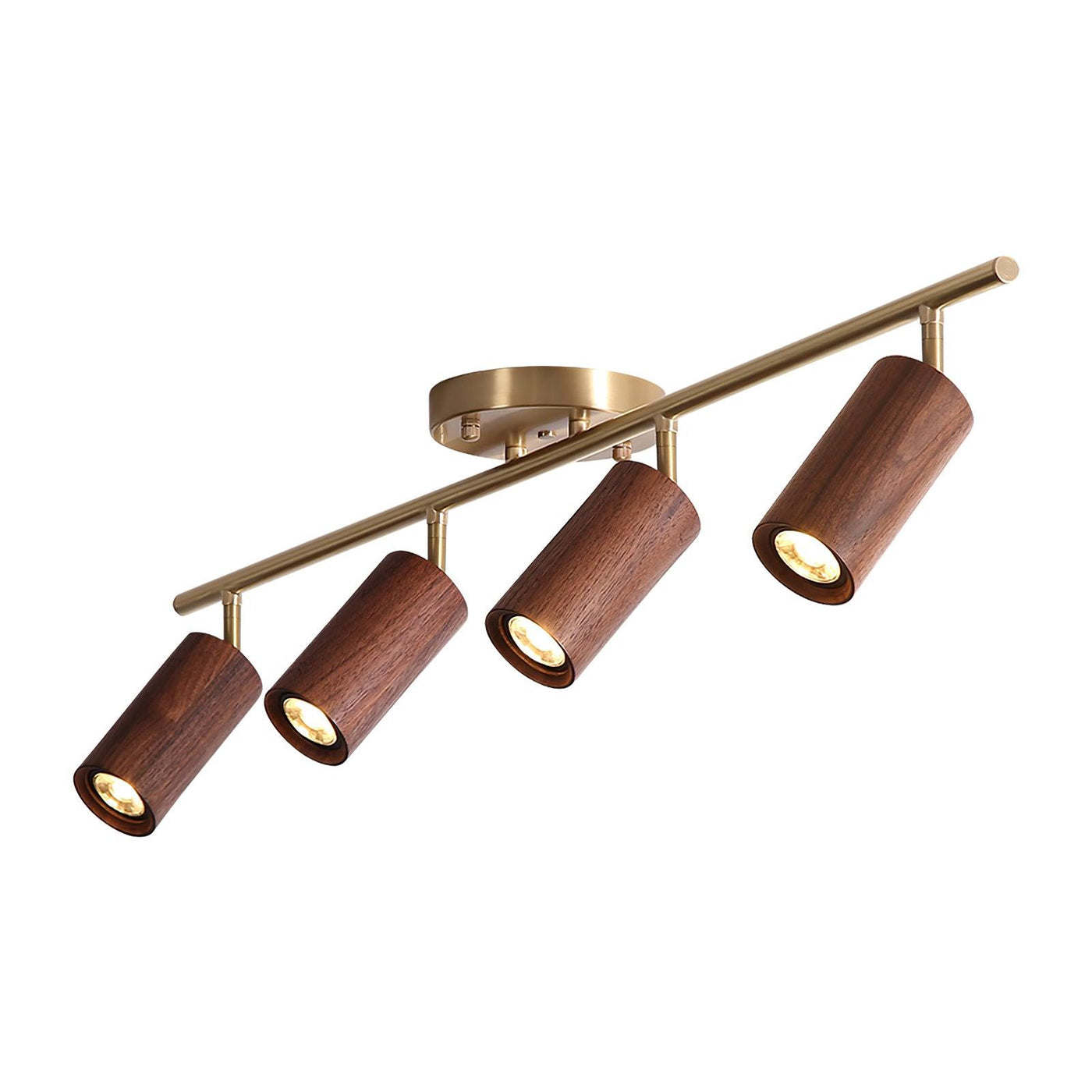 Delira Plafondlamp Verstelbaar Houtdesign