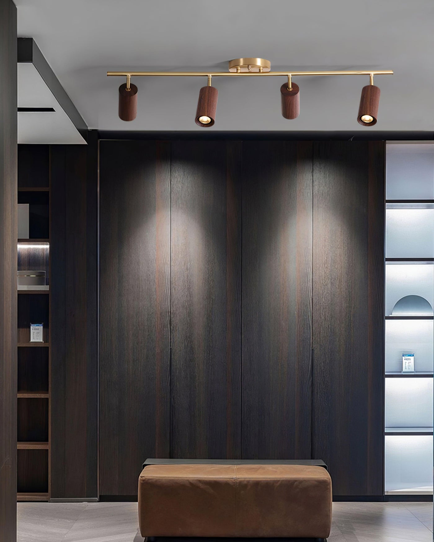 Delira Plafondlamp Verstelbaar Houtdesign