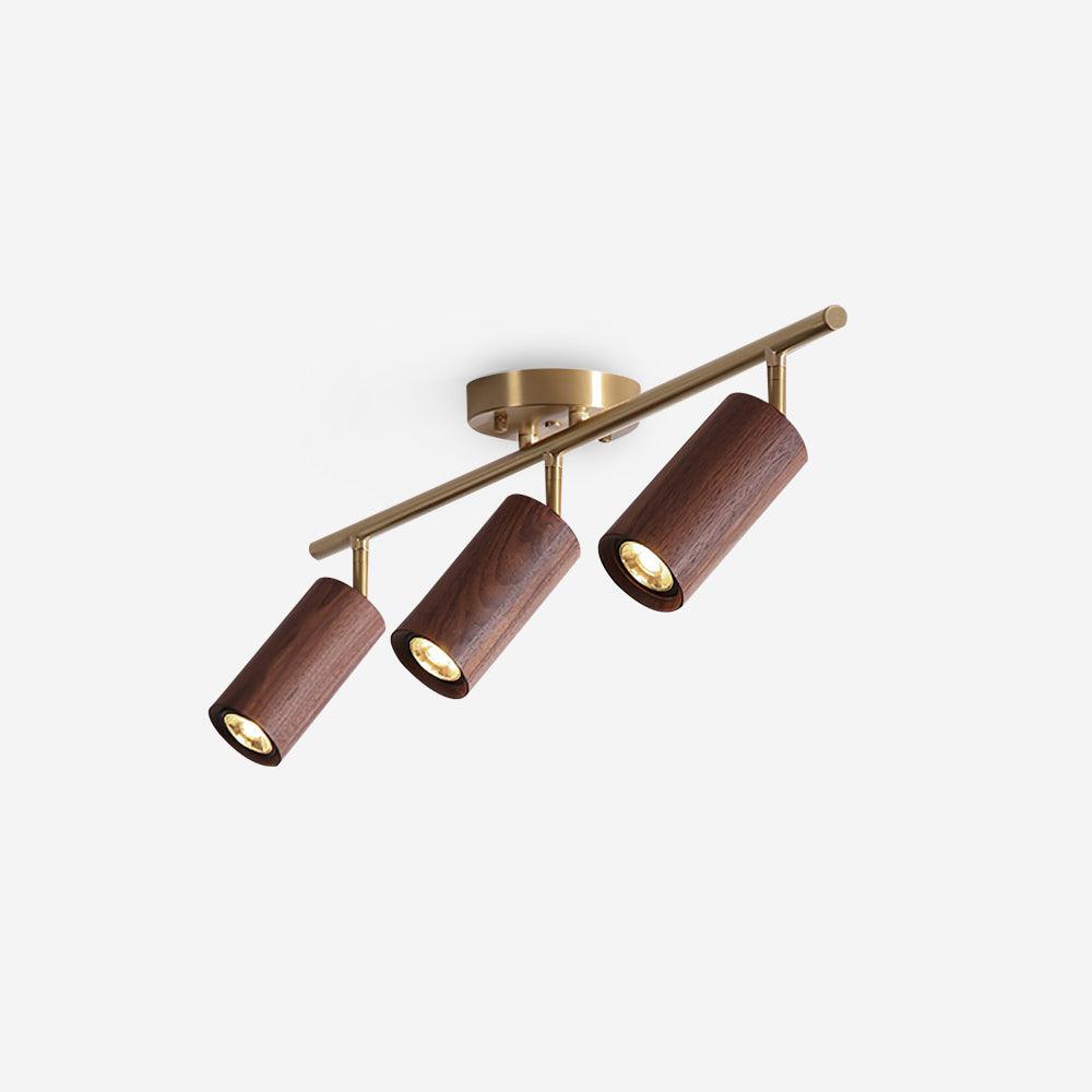 Delira Plafondlamp Verstelbaar Houtdesign