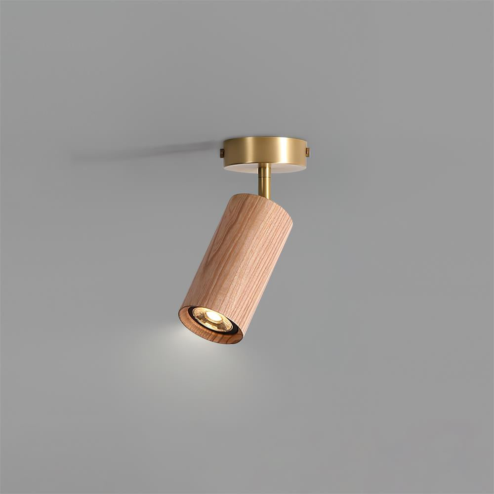 Delira Plafondlamp Verstelbaar Houtdesign