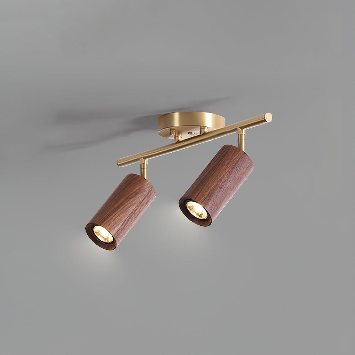 Delira Plafondlamp Verstelbaar Houtdesign
