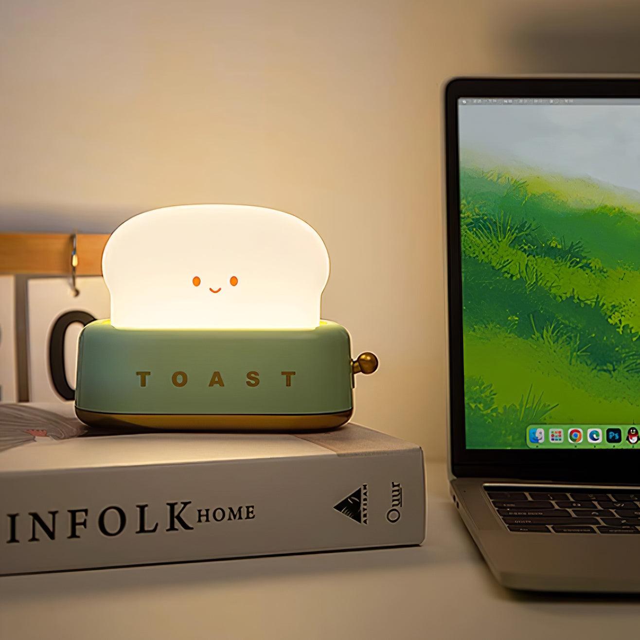 Delira Nachtlampje Broodrooster Decoratief Warm Licht