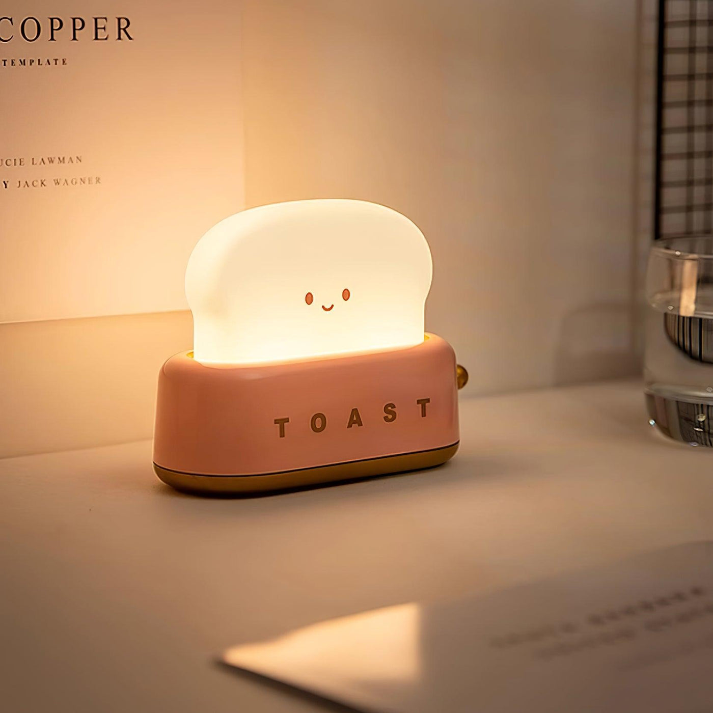 Delira Nachtlampje Broodrooster Decoratief Warm Licht