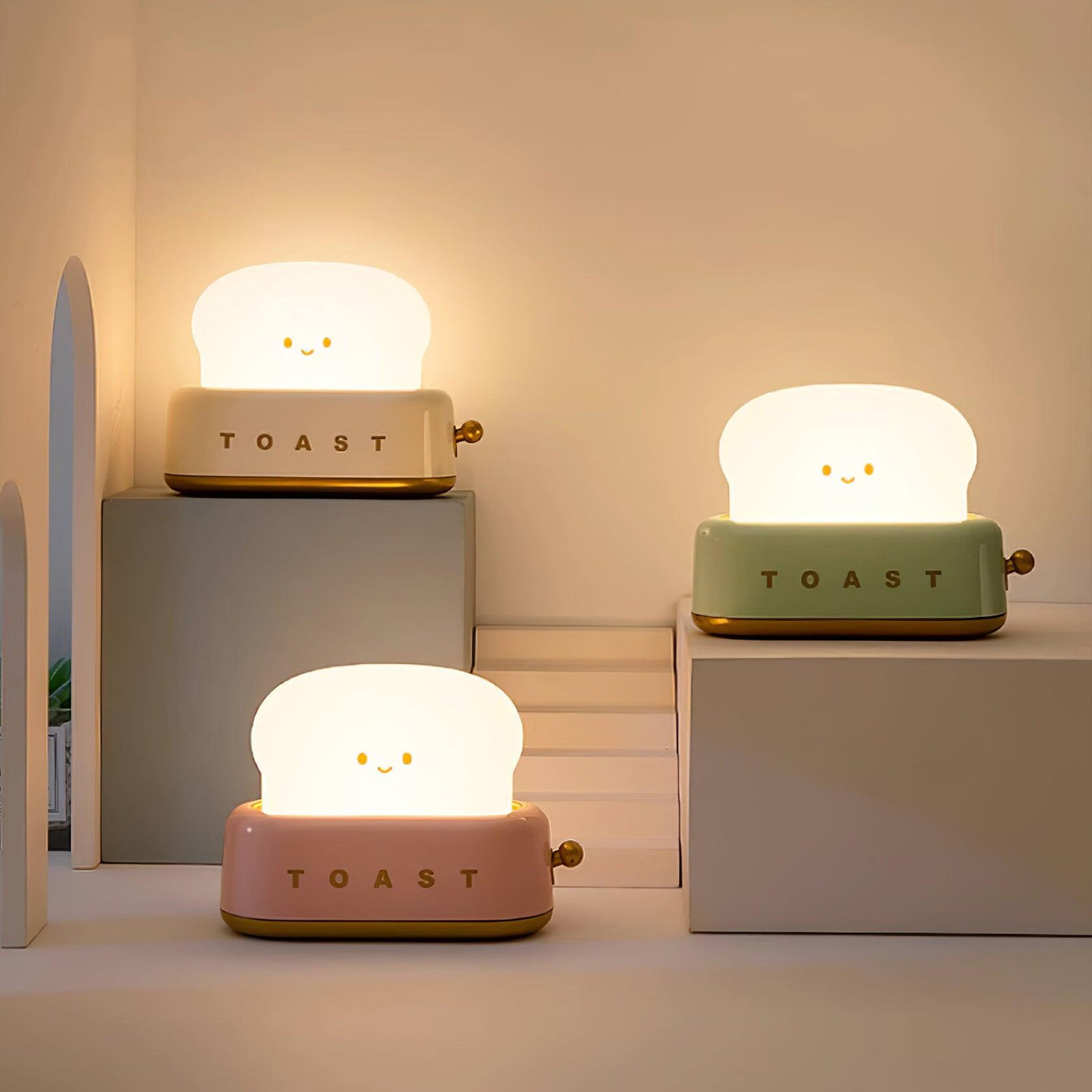 Delira Nachtlampje Broodrooster Decoratief Warm Licht