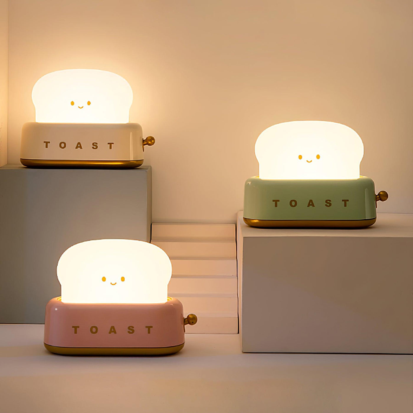 Delira Nachtlampje Broodrooster Decoratief Warm Licht