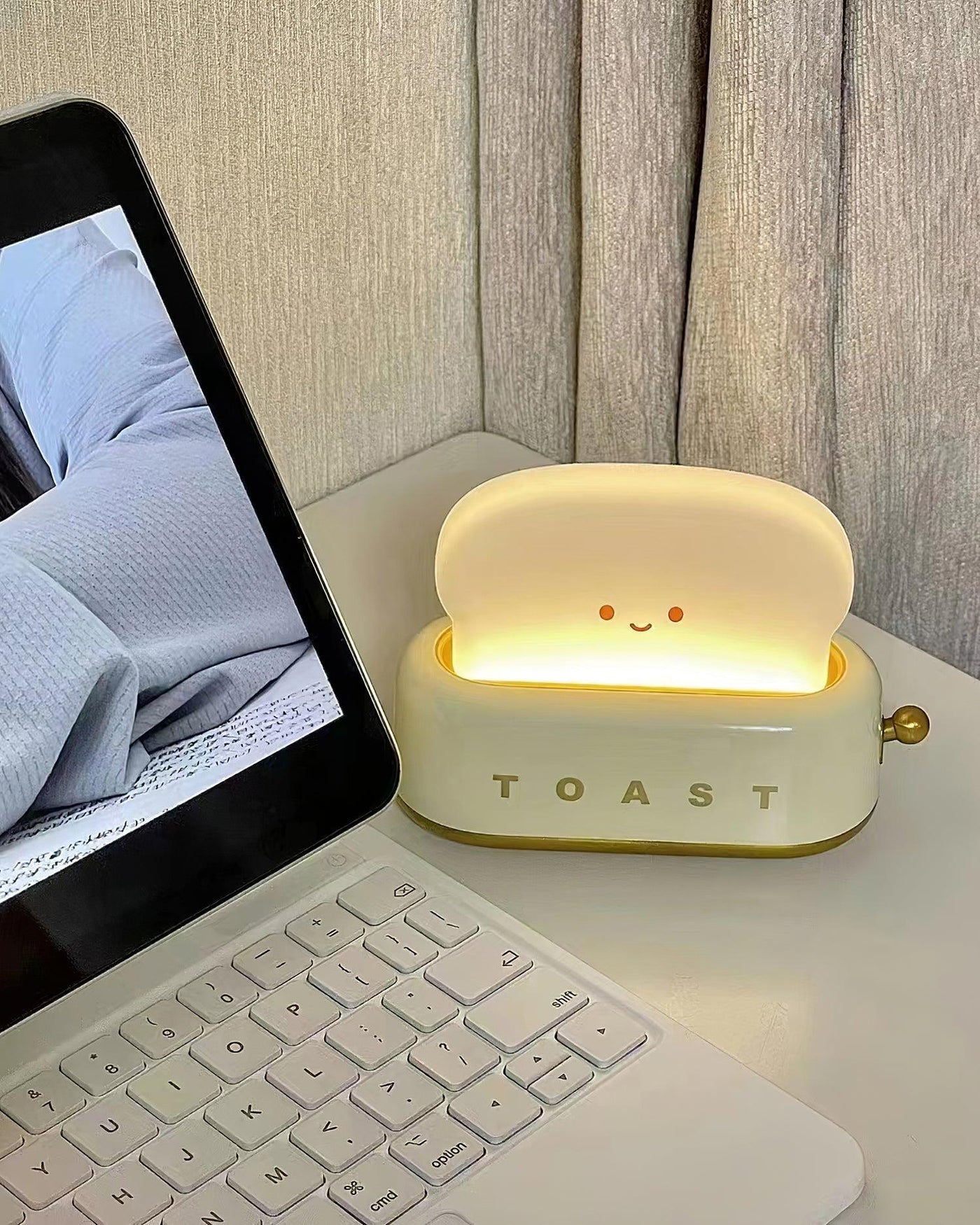 Delira Nachtlampje Broodrooster Decoratief Warm Licht