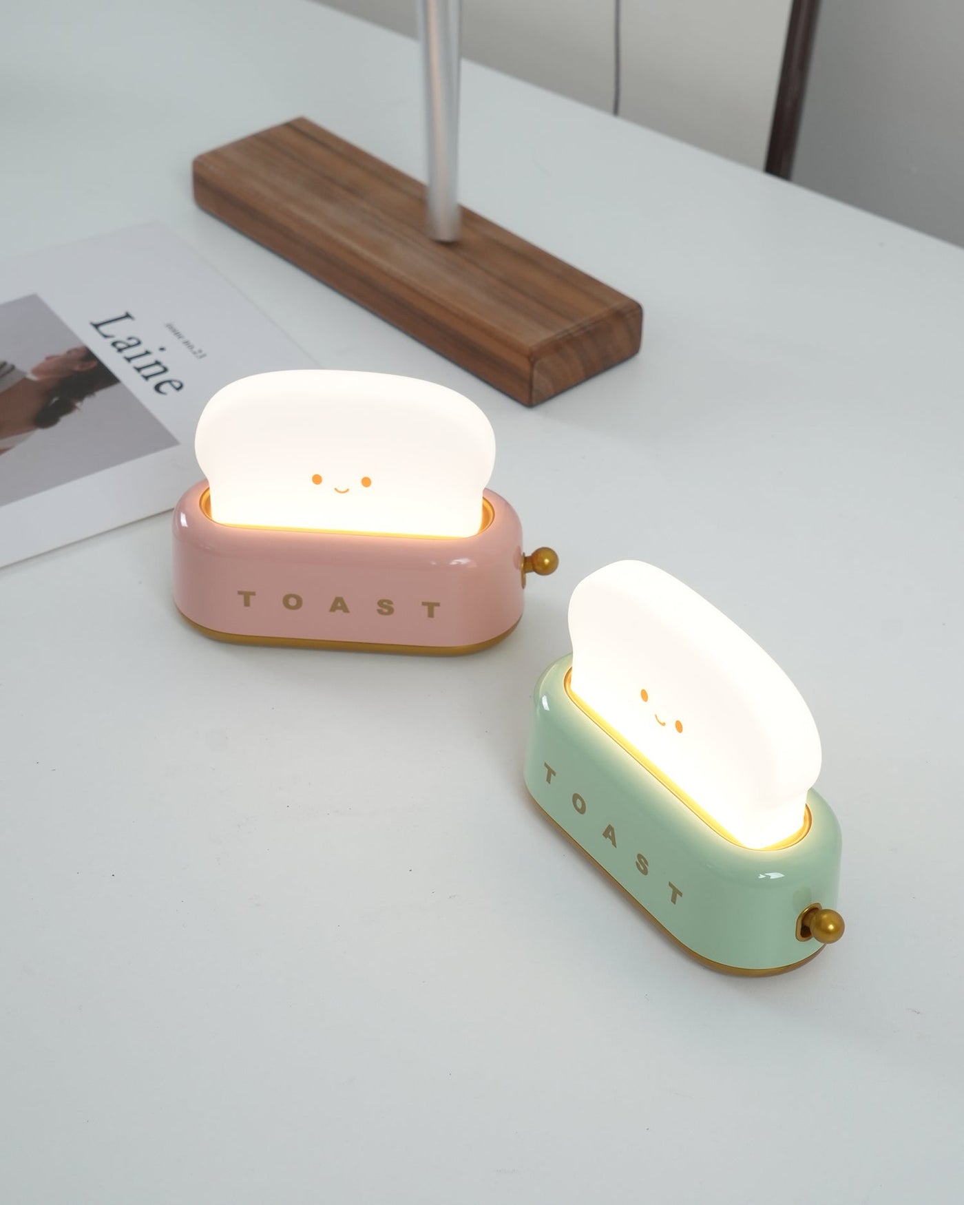 Delira Nachtlampje Broodrooster Decoratief Warm Licht