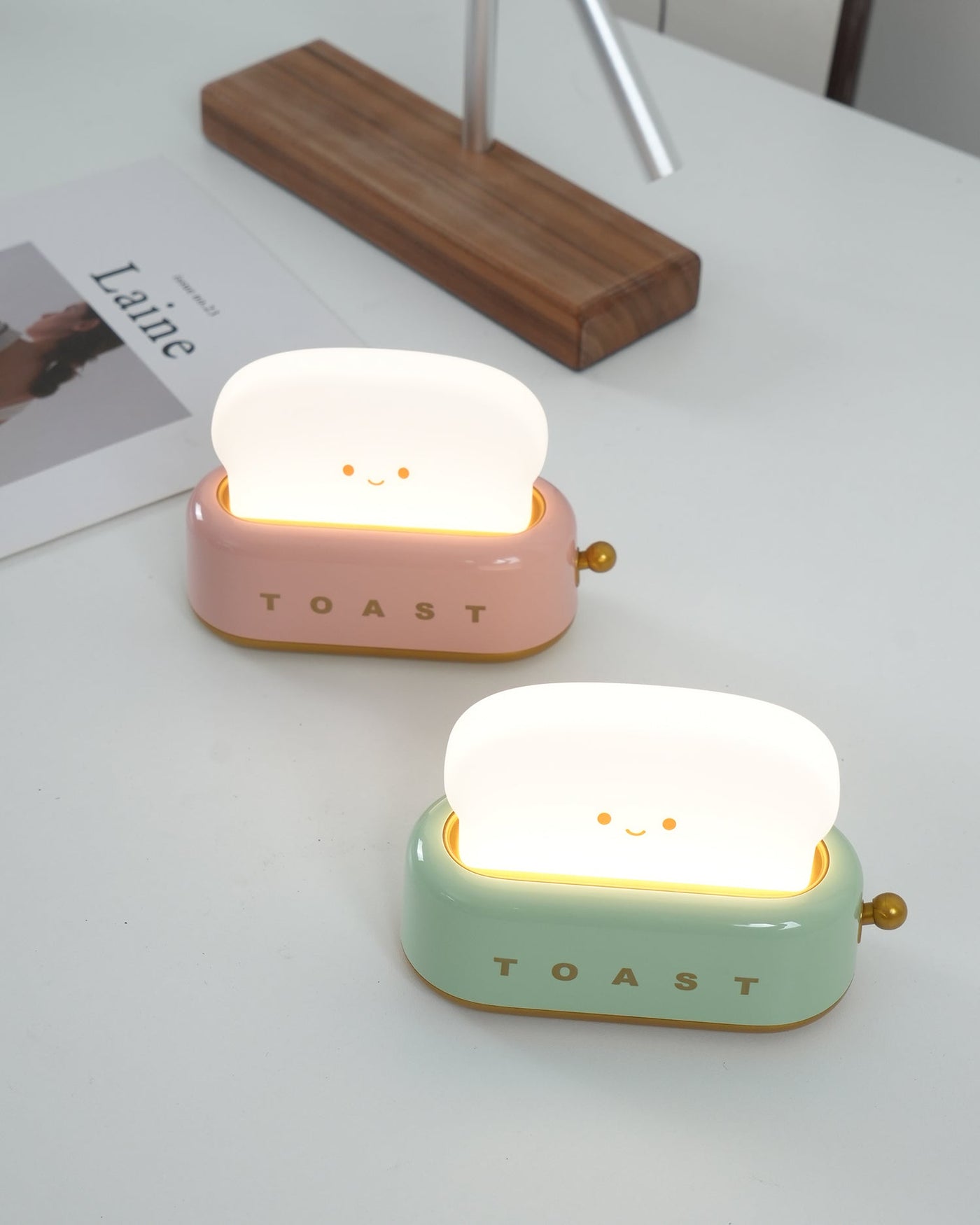 Delira Nachtlampje Broodrooster Decoratief Warm Licht