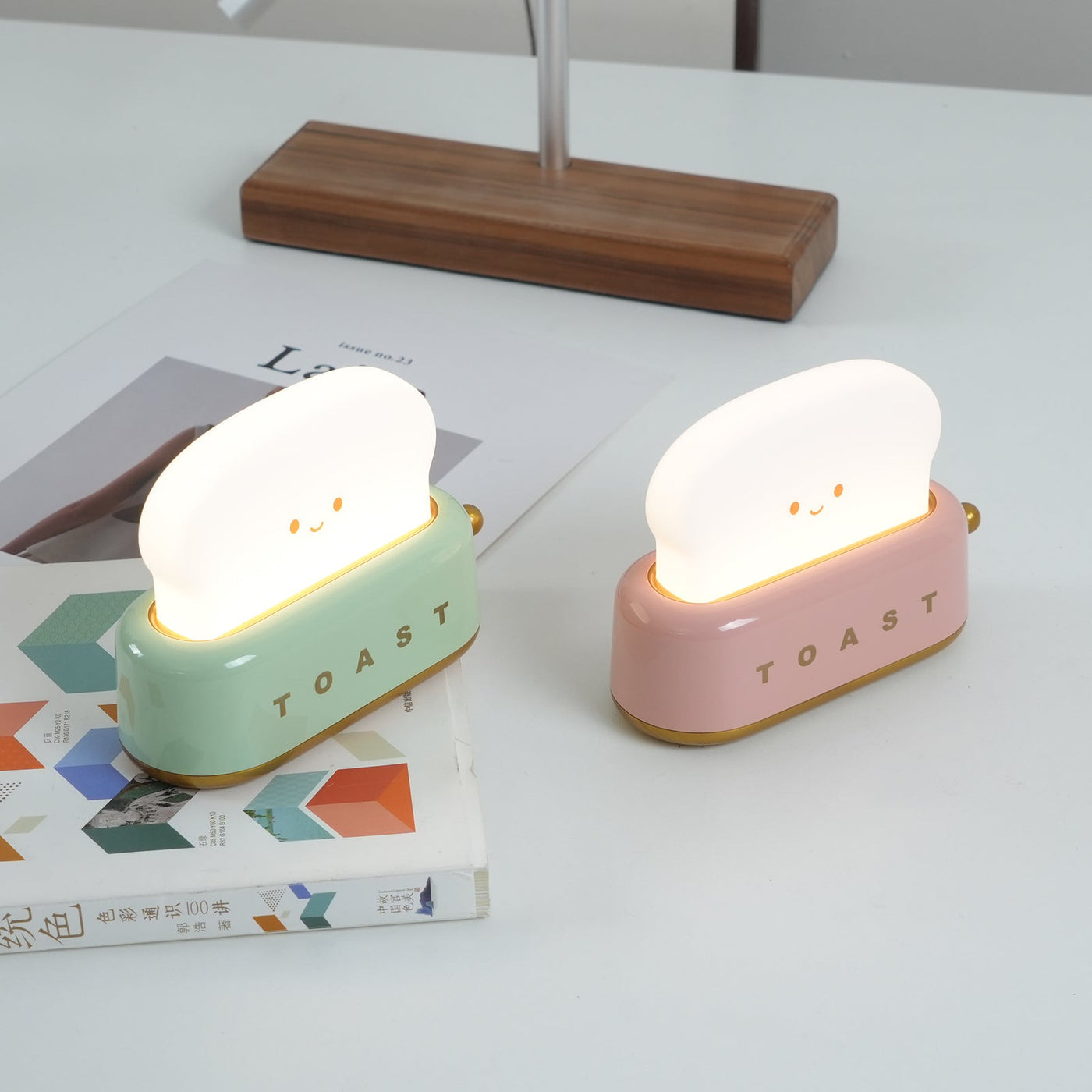 Delira Nachtlampje Broodrooster Decoratief Warm Licht