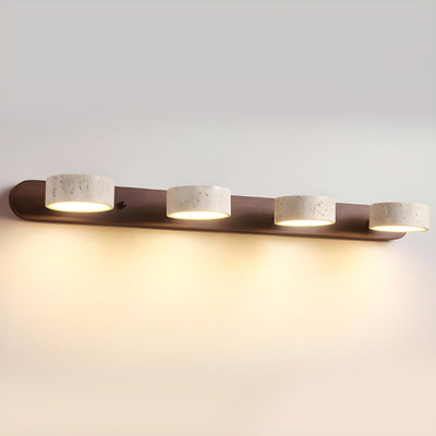 Delira Wandlamp Travertin Hout Duo Design