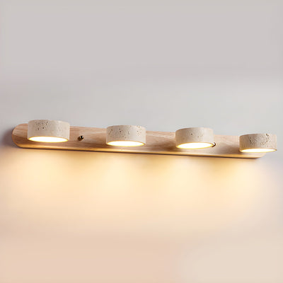 Delira Wandlamp Travertin Hout Duo Design