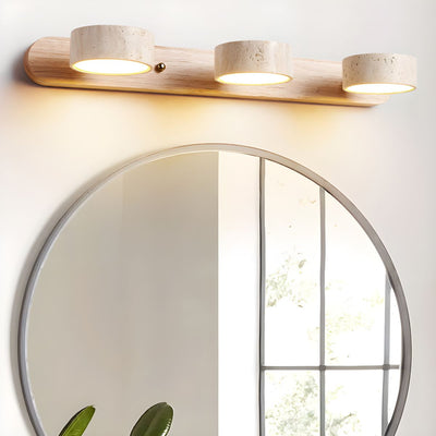 Delira Wandlamp Travertin Hout Duo Design