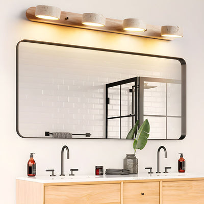 Delira Wandlamp Travertin Hout Duo Design