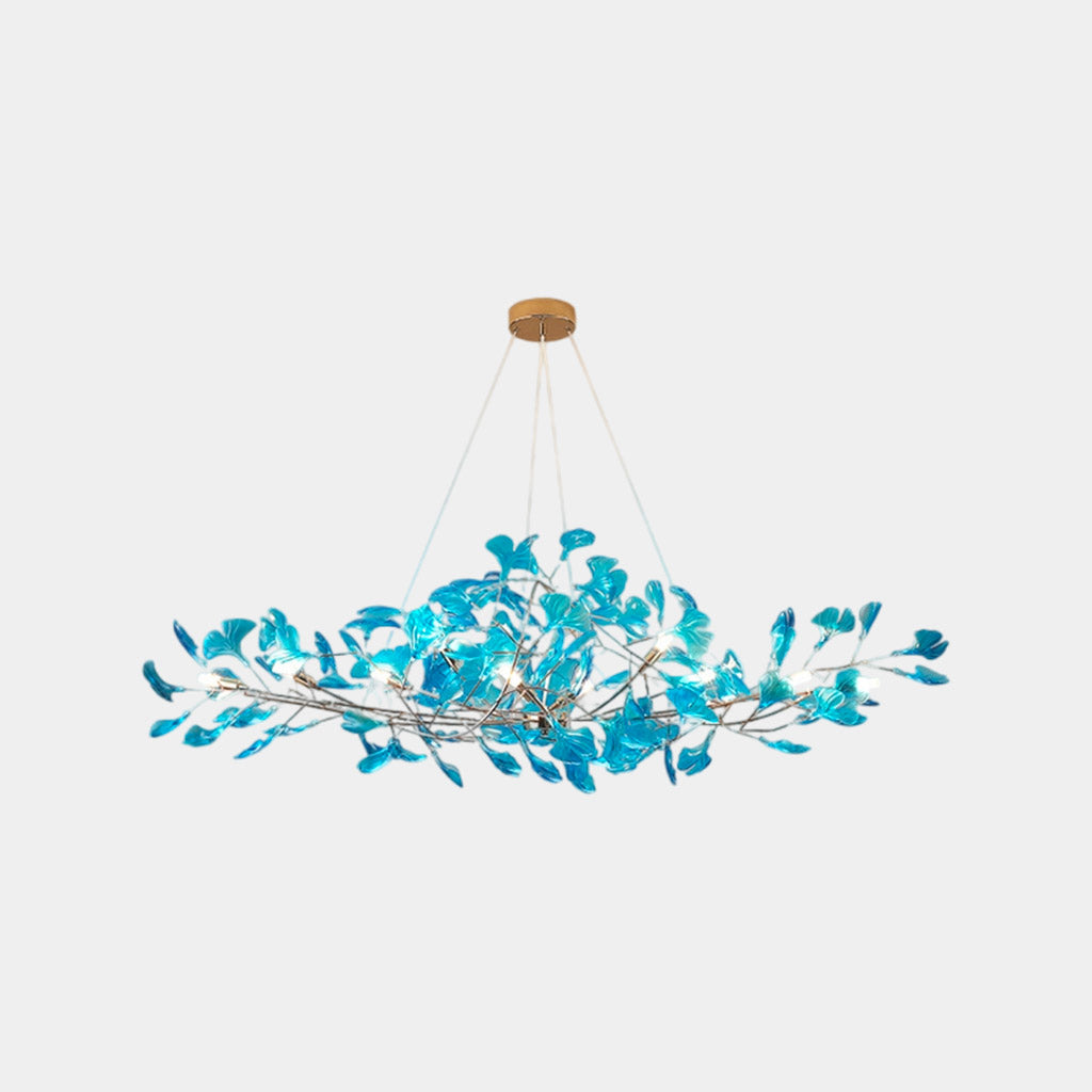 Delira Kroonluchter Met Ginkgo Bladeren