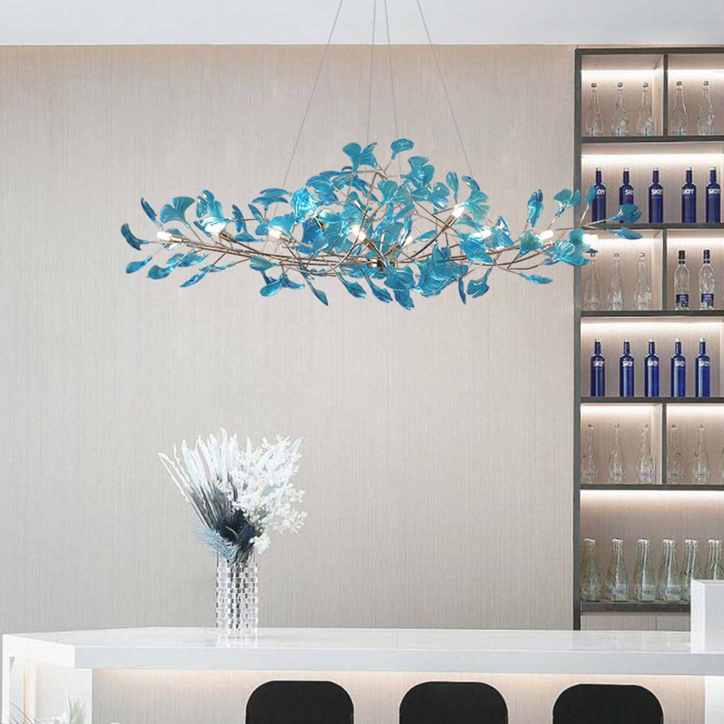 Delira Kroonluchter Met Ginkgo Bladeren