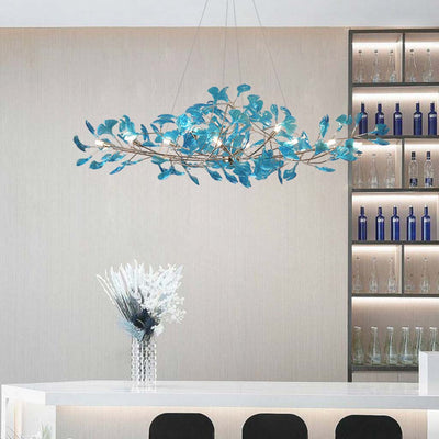 Delira Kroonluchter Met Ginkgo Bladeren