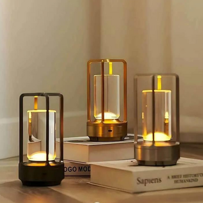 🌟 LumaLuxe™ – De ultieme tafellantaarn voor luxe sfeerverlichting!