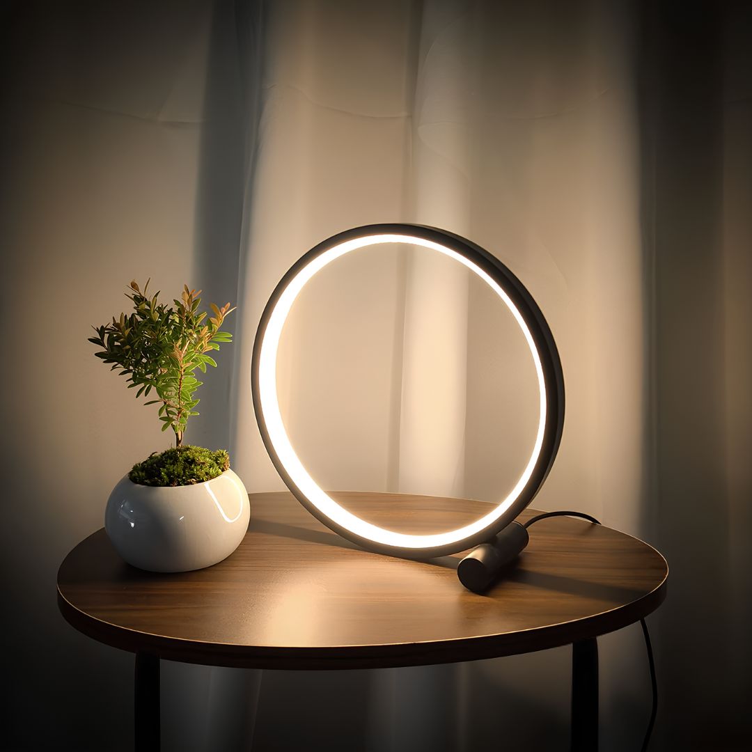 Delira Tafellamp Halo Ring Dimbaar LED