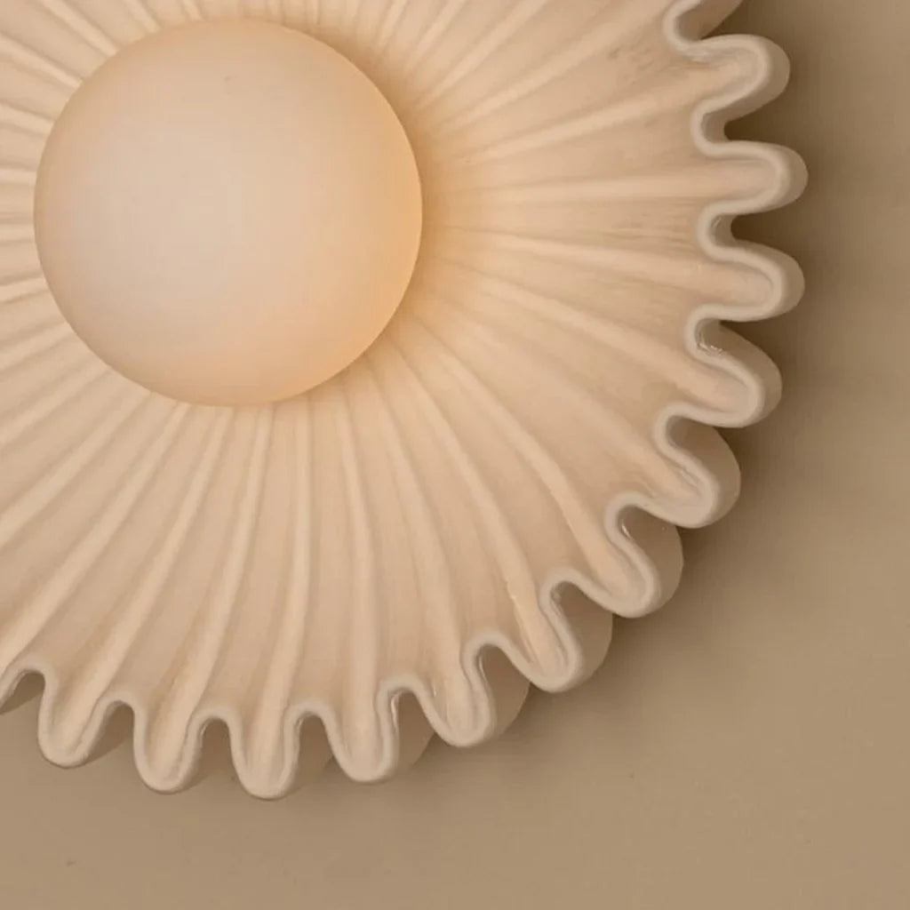 Delira Wandlamp Keramiek Bloemvorm