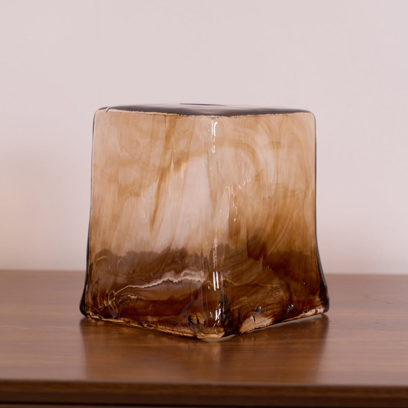 Delira Hanglamp Glas Messing Vintage