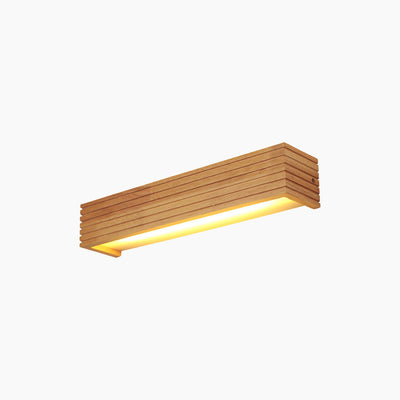 Delira Wandlamp Rechthoekig Hout