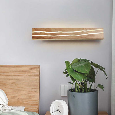 Delira Wandlamp Houten Eenvoud