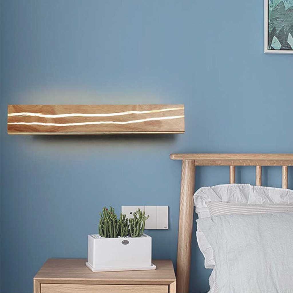 Delira Wandlamp Houten Eenvoud