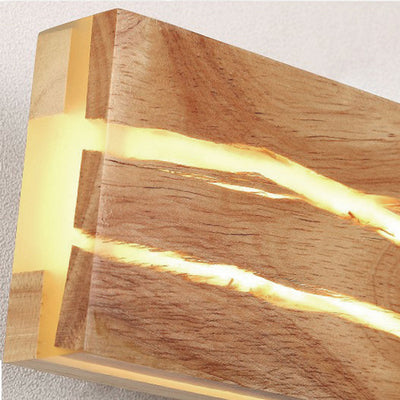 Delira Wandlamp Houten Eenvoud