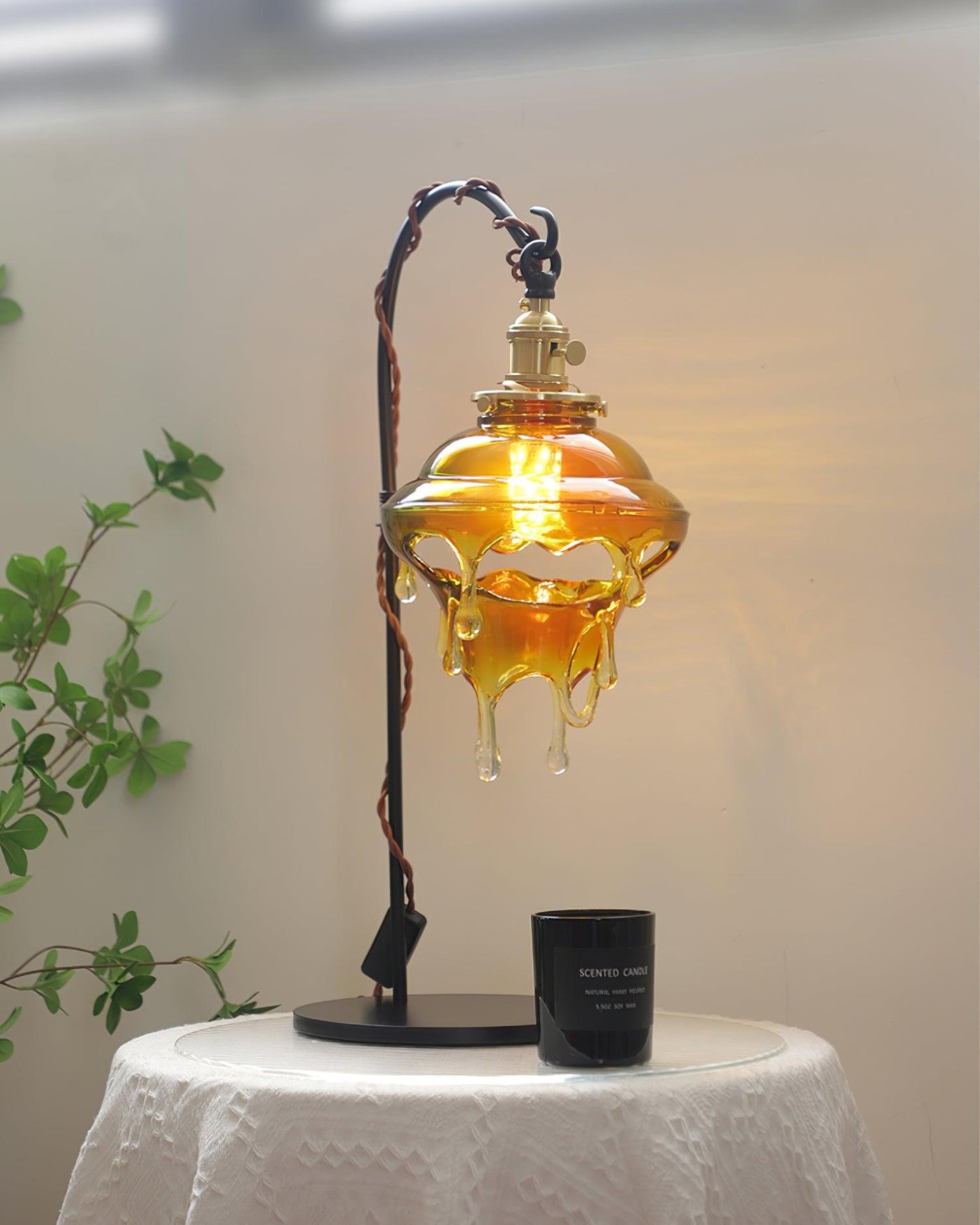 Delira Tafellamp Gekleurde Druppelvorm Resin