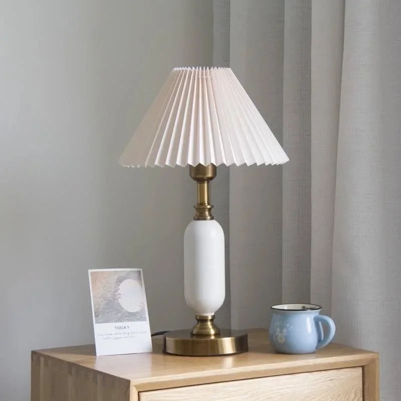 Delira Tafellamp Kegelvorm Messing